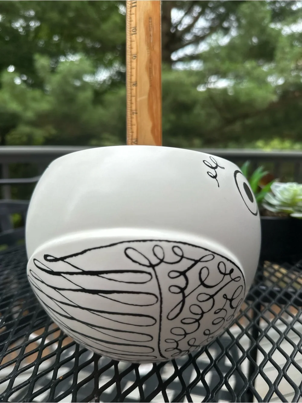 Kate Spade x Lenox Woodland Park Short Owl Vase
